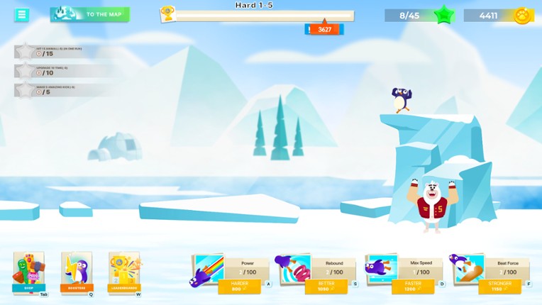Bouncemasters 2: Pengu Throw screenshot