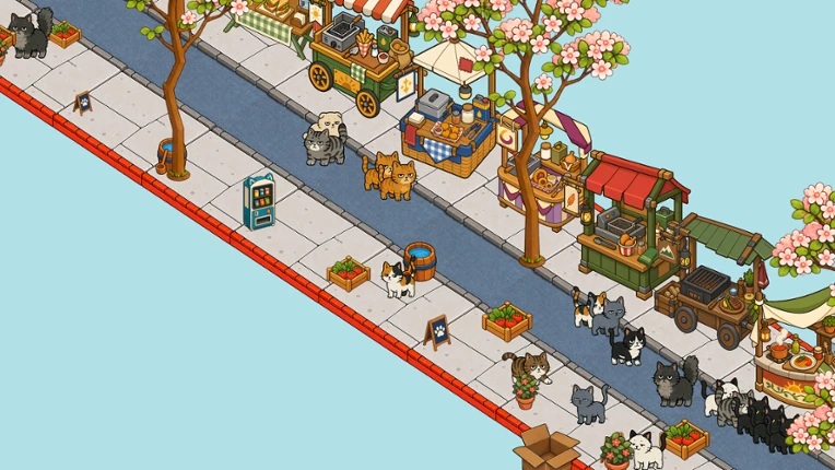 Cat's Fish Stall Image
