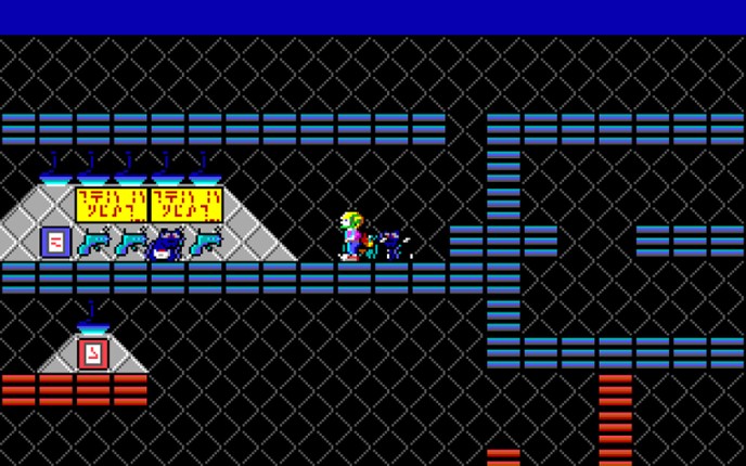 Commander Keen in Invasion of the Vorticons: The Earth Explodes screenshot