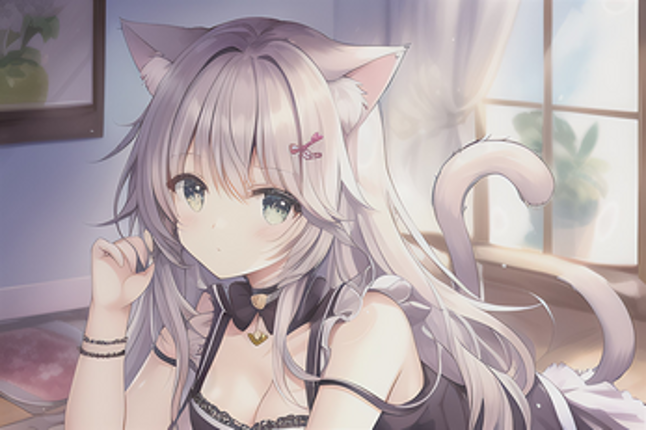 Cute Neko Girls [AI Generated] Image