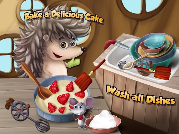 Forest Animals Chores and Cleanup - Arts, Crafts and Care screenshot