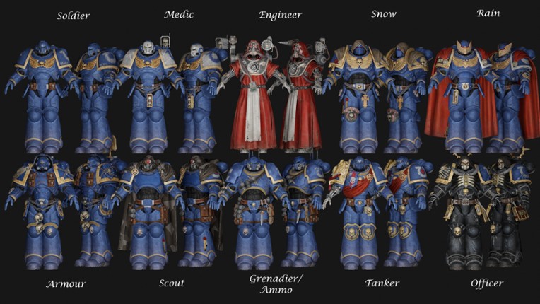 Foxhole: 40K Space Marines - Ultra Marines Image