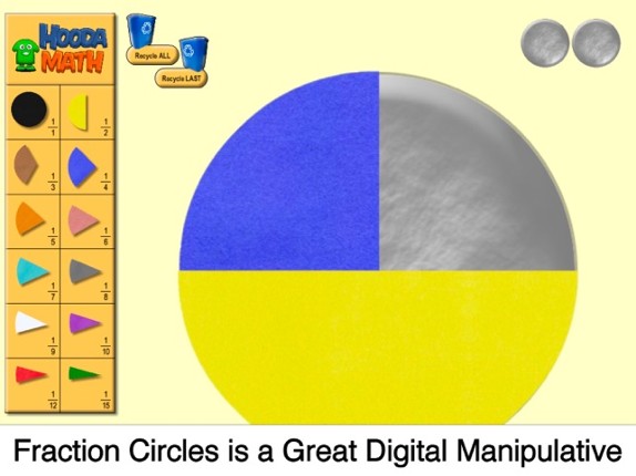 Fraction Circles screenshot