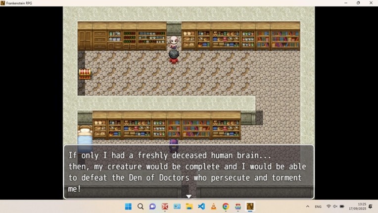 Frankenstein RPG screenshot