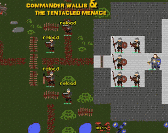 Commander Wallis and the Tentacled Menace Image