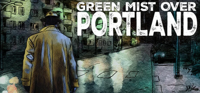 Green Mist over Portland Image