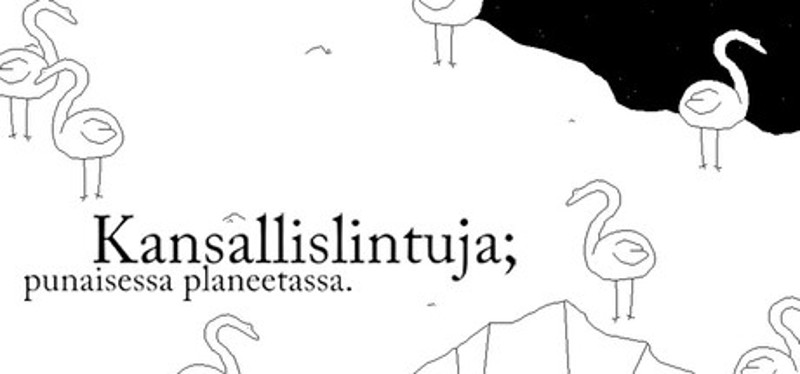Kansallislintuja; punaisessa planeetassa. Image