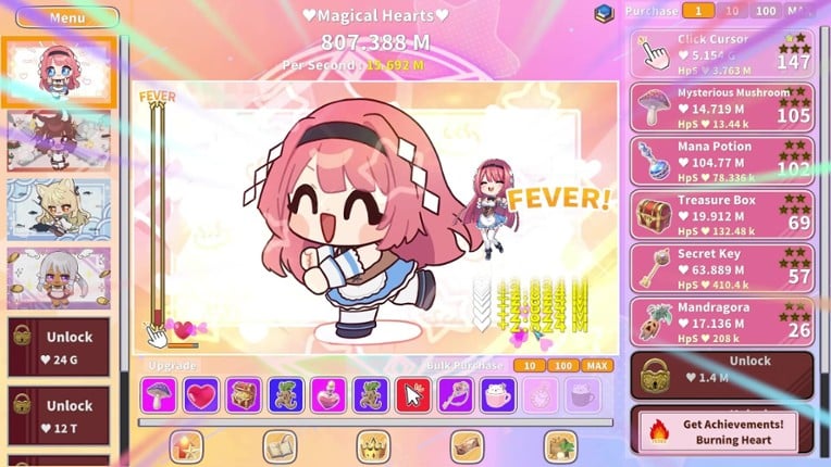 Kawaii Clicker Reborn screenshot