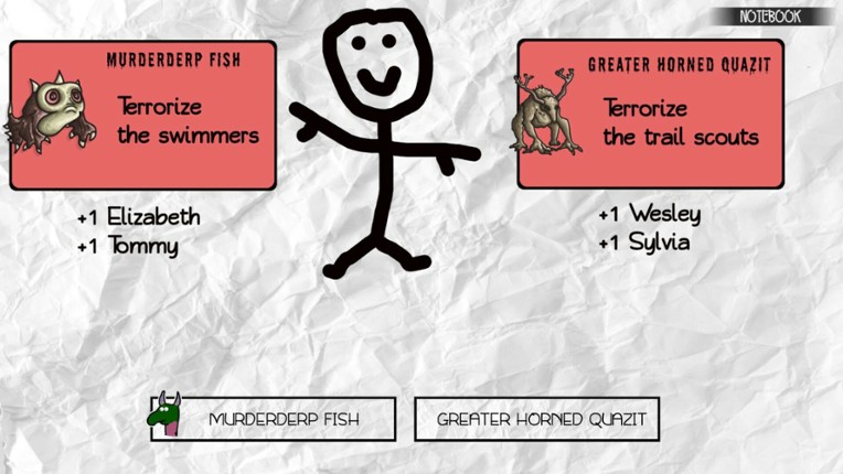 Last Summer at Camp Apocalypse Blood: 101 Ways to Not Capture Bigfoot screenshot