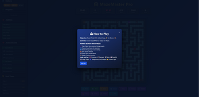 MazeMaster Pro – Platinum Edition Image