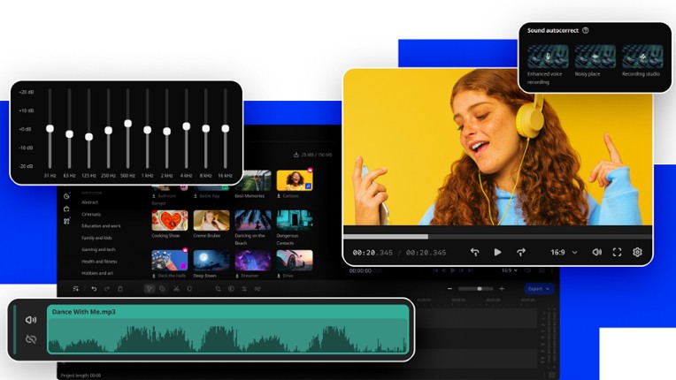 Movavi Video Editor 2025 screenshot