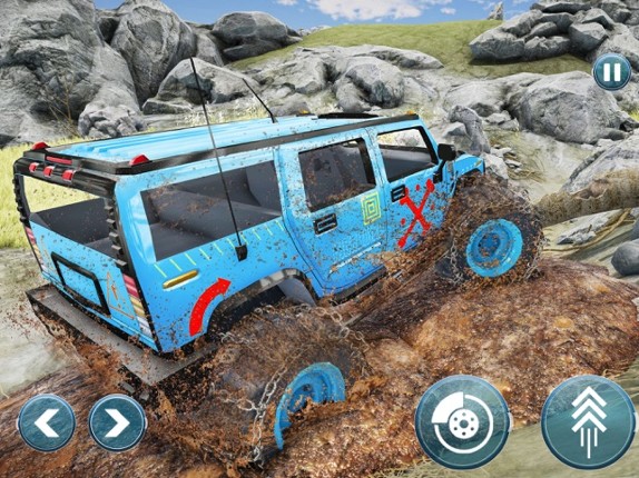 Offroad Car Jeep Driving Games screenshot