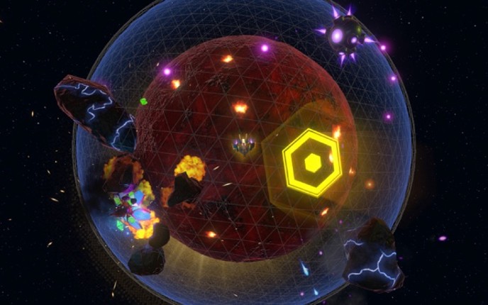 Orbital Invaders. Space action screenshot