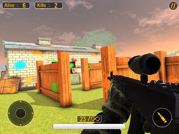 Paintball Shooting Maze Mayhem Image