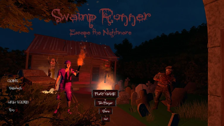 Swamp Runner - Escape the Nightmare screenshot