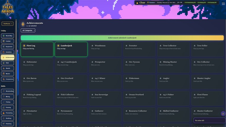 Tales of Aradia: Idle RPG screenshot
