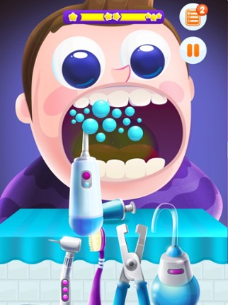 Teeth Games. Old Brush Dentist screenshot