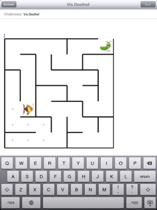 Tropical Fish Maze Image