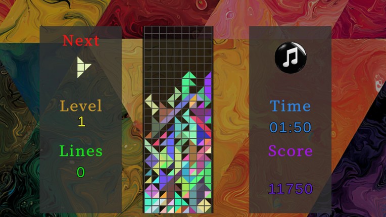 Zetris screenshot