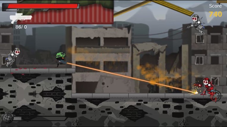 BATTLE ARENA: Robot Apocalypse screenshot