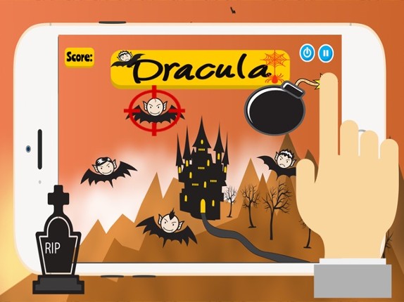 Dracula Halloween: Shooter Monsters Games For Kids screenshot