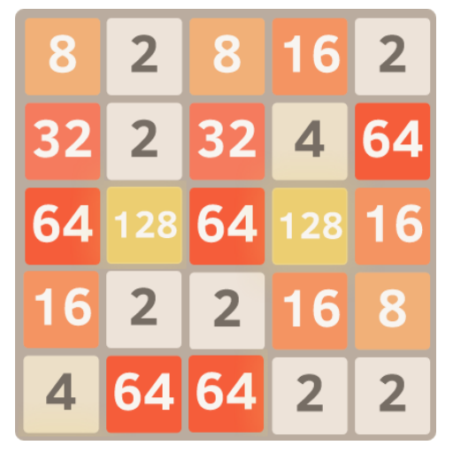 Games like 2048 Extreme (5X5)