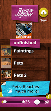 JigLite Real Jigsaw screenshot