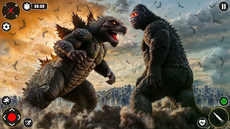 Wild Gorilla City Attack screenshot