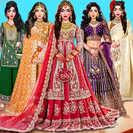 Indian Wedding Dress Up Bridal Image