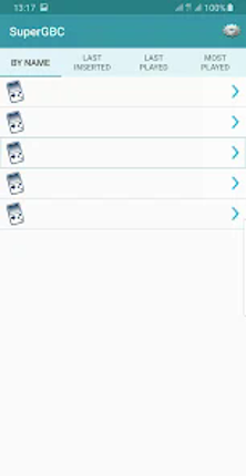 SuperGBC (GBC Emulator) screenshot