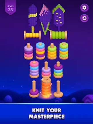 Wool Knit: Sort Colors screenshot
