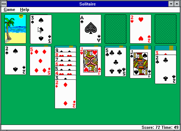 Microsoft Solitaire Image