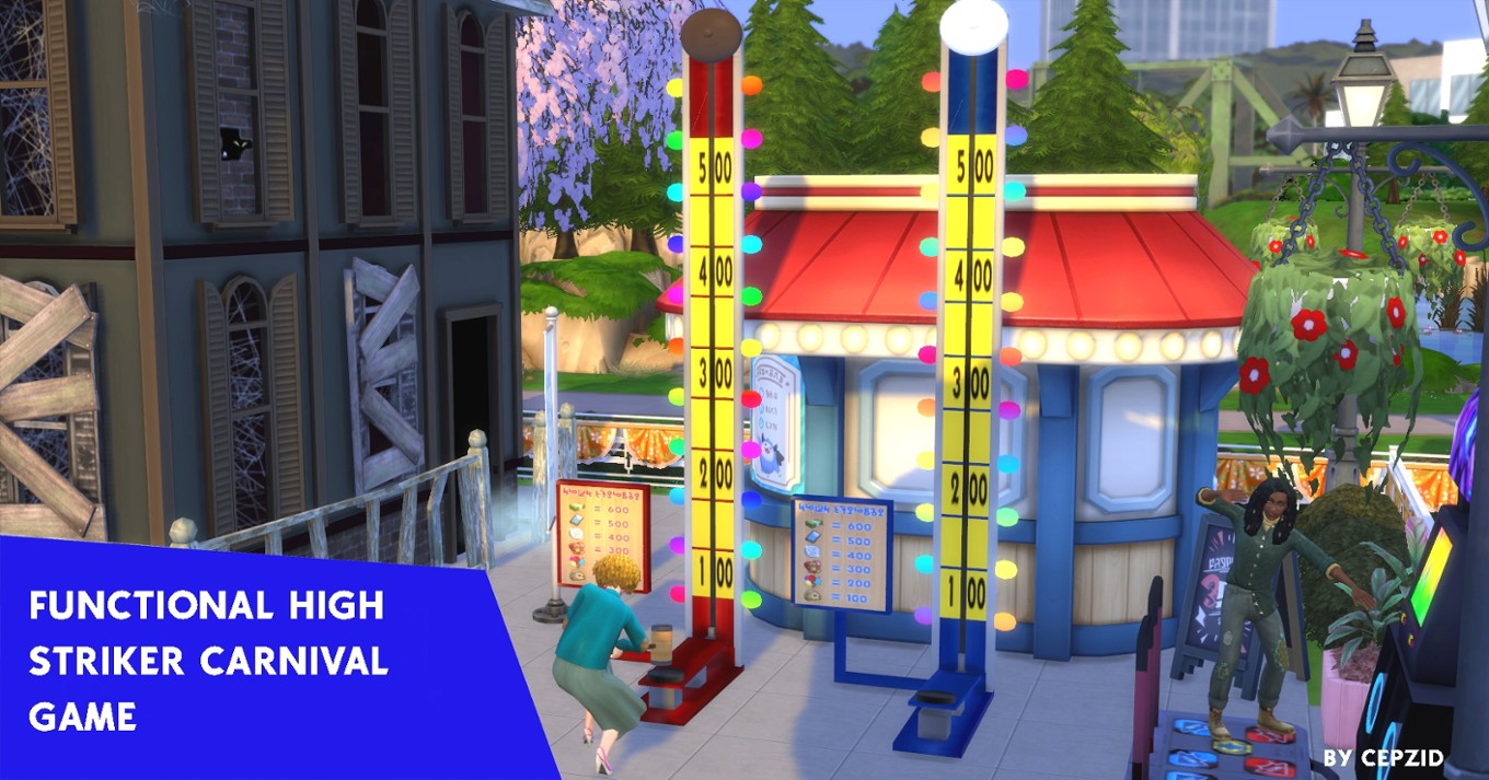 Games like Functional High Striker Carnival Game
