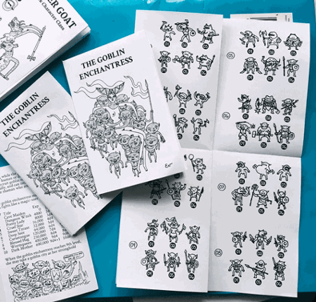 Goblin Enchantress Mini Zine Game Cover