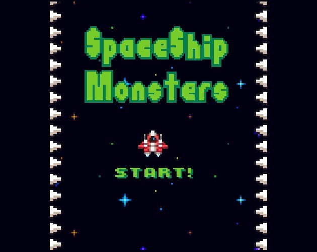 Games like Spaceship Monsters Construct 3 template
