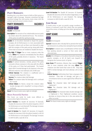 High-Stakes Hazards: Haunted House Image