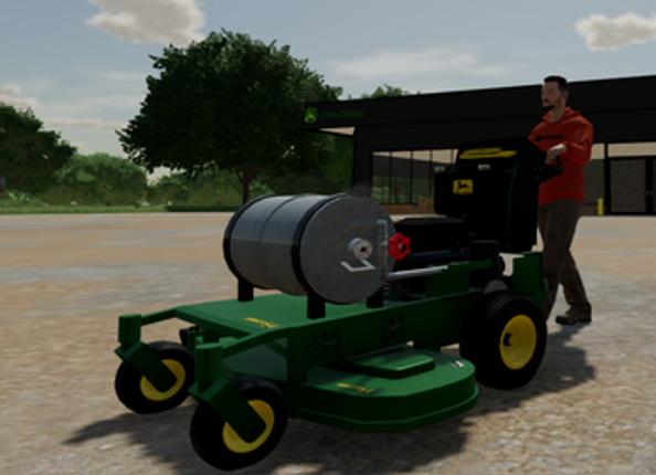 John Deere Walk Behind Propane Mower Image