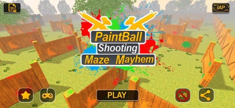 Paintball Shooting Maze Mayhem screenshot