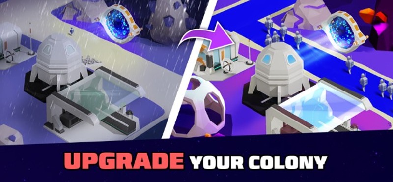 Space Colony: Idle Tap Miner screenshot