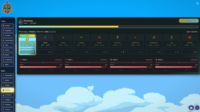 Tales of Aradia: Idle RPG screenshot