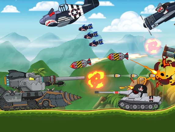 Tank Battle Tank War Game Cover