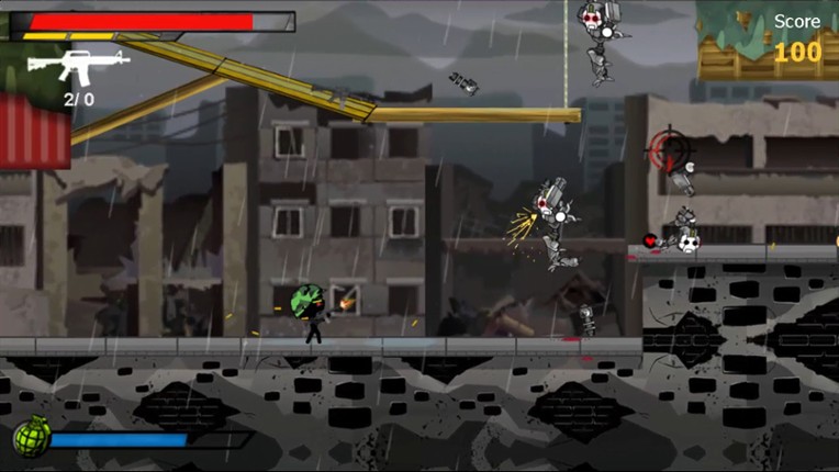BATTLE ARENA: Robot Apocalypse screenshot
