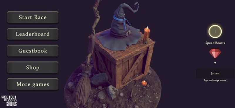 Broom Race screenshot