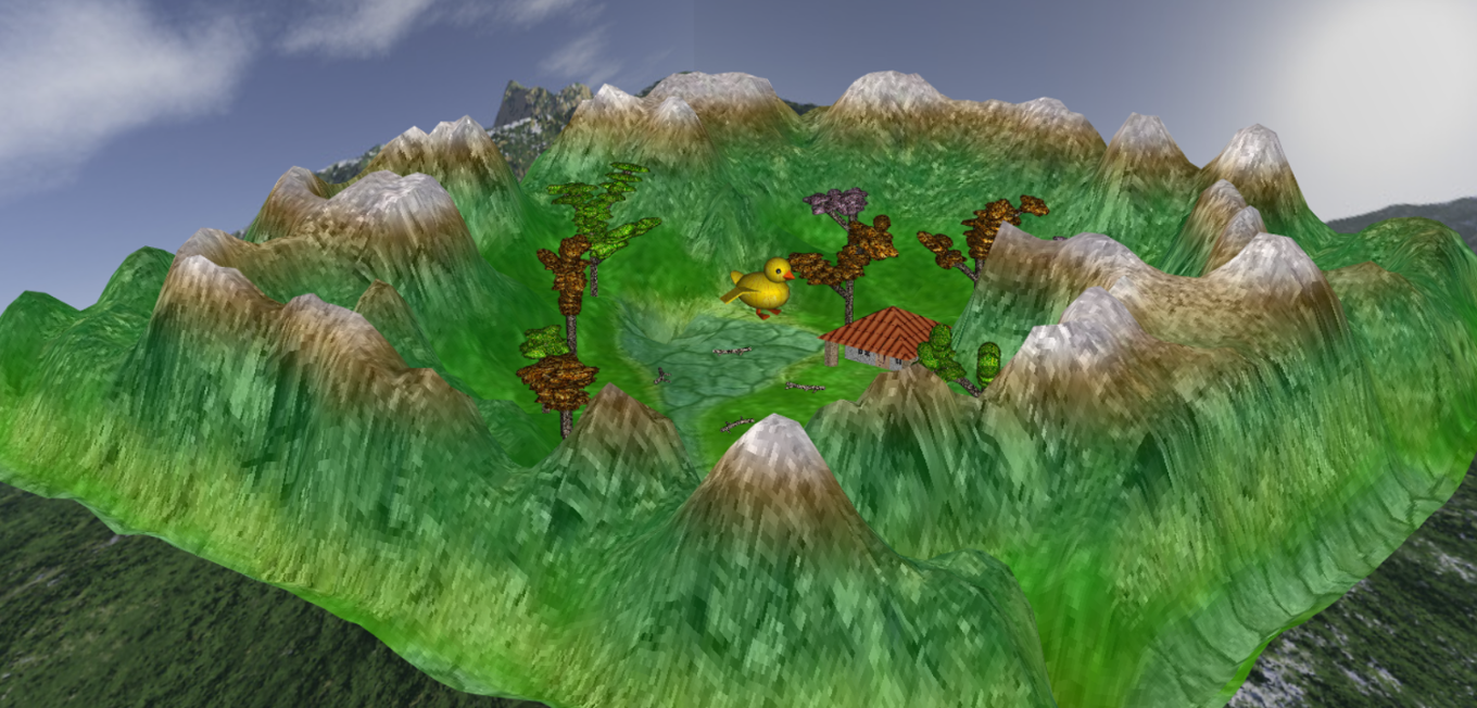 Games like Computer Graphics - Bird