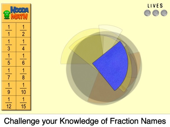 Fraction Circles screenshot