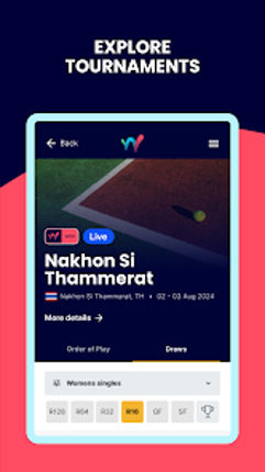 World Tennis Tour Live screenshot