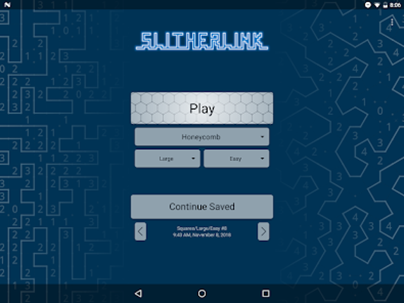 Slitherlink screenshot
