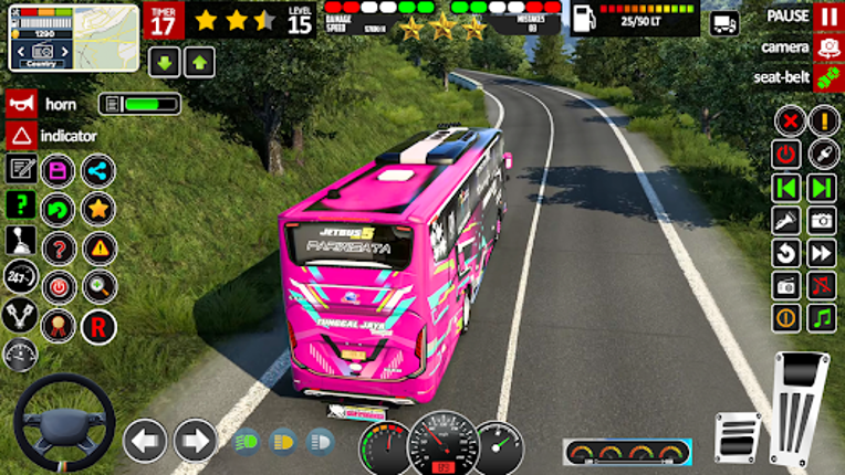 Bus Simulator Offline 3D Games screenshot