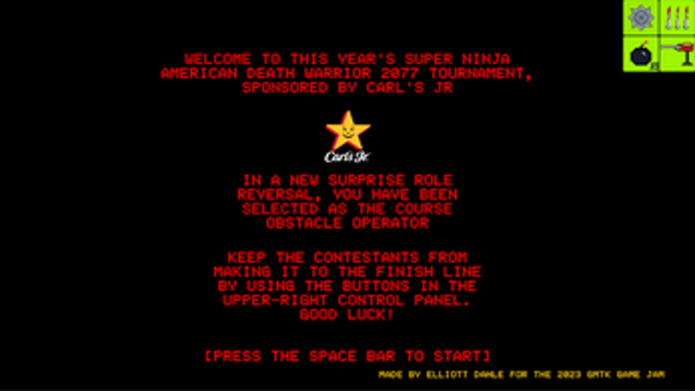 SUPER NINJA AMERICAN DEATH WARRIOR 2077 screenshot
