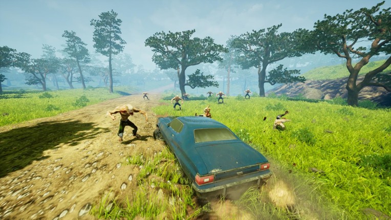 Zombie Road Rider screenshot